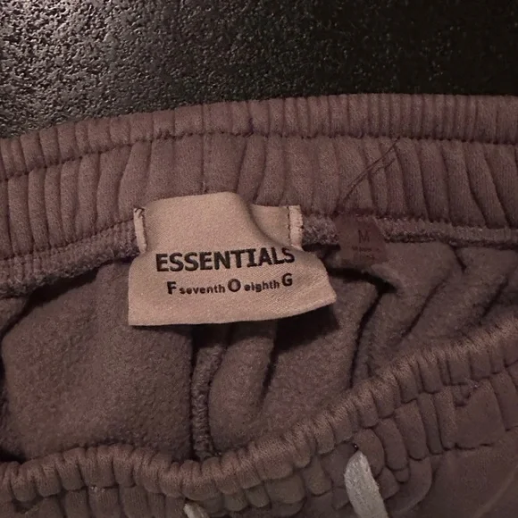 Essentials Kids Gray Jogger Pants - Picture 2 of 3